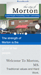 Mobile Screenshot of cityofmorton.com